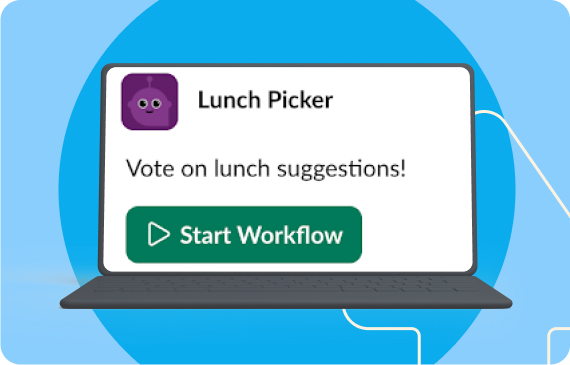 Build a lunch voting workflow with Workflow Builder