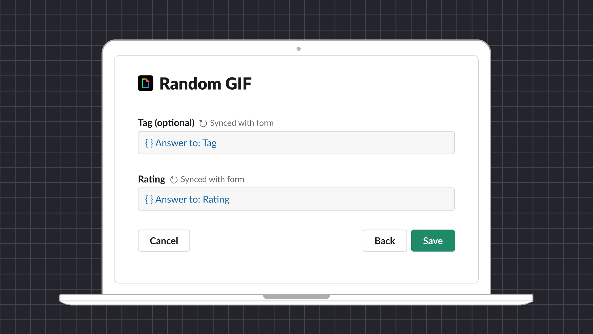 Build a random reaction GIF generator with Workflow Builder