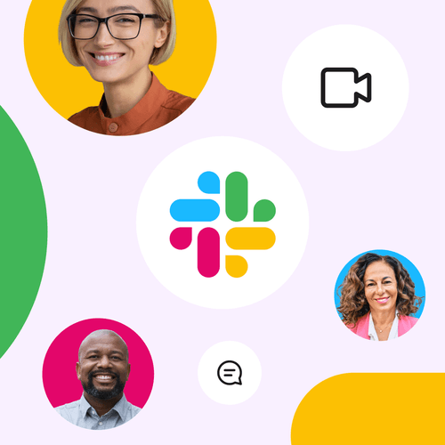 a Slack interface introduces the comparison of Slack vs Trello