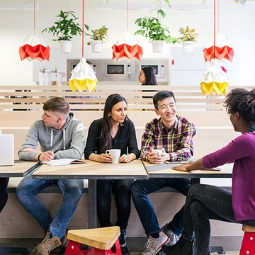 Delivery Hero employees at work