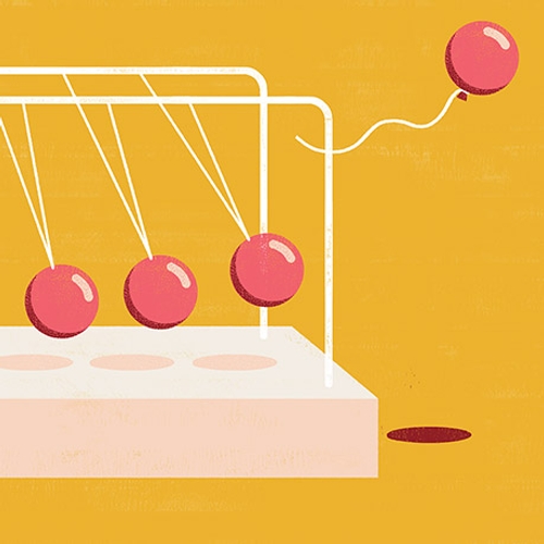 A pendulum wave
