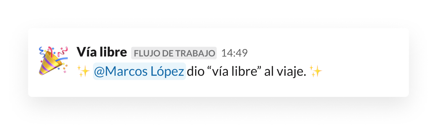 Alerta de compilación de código automatizada creada con el Generador de flujos de trabajo