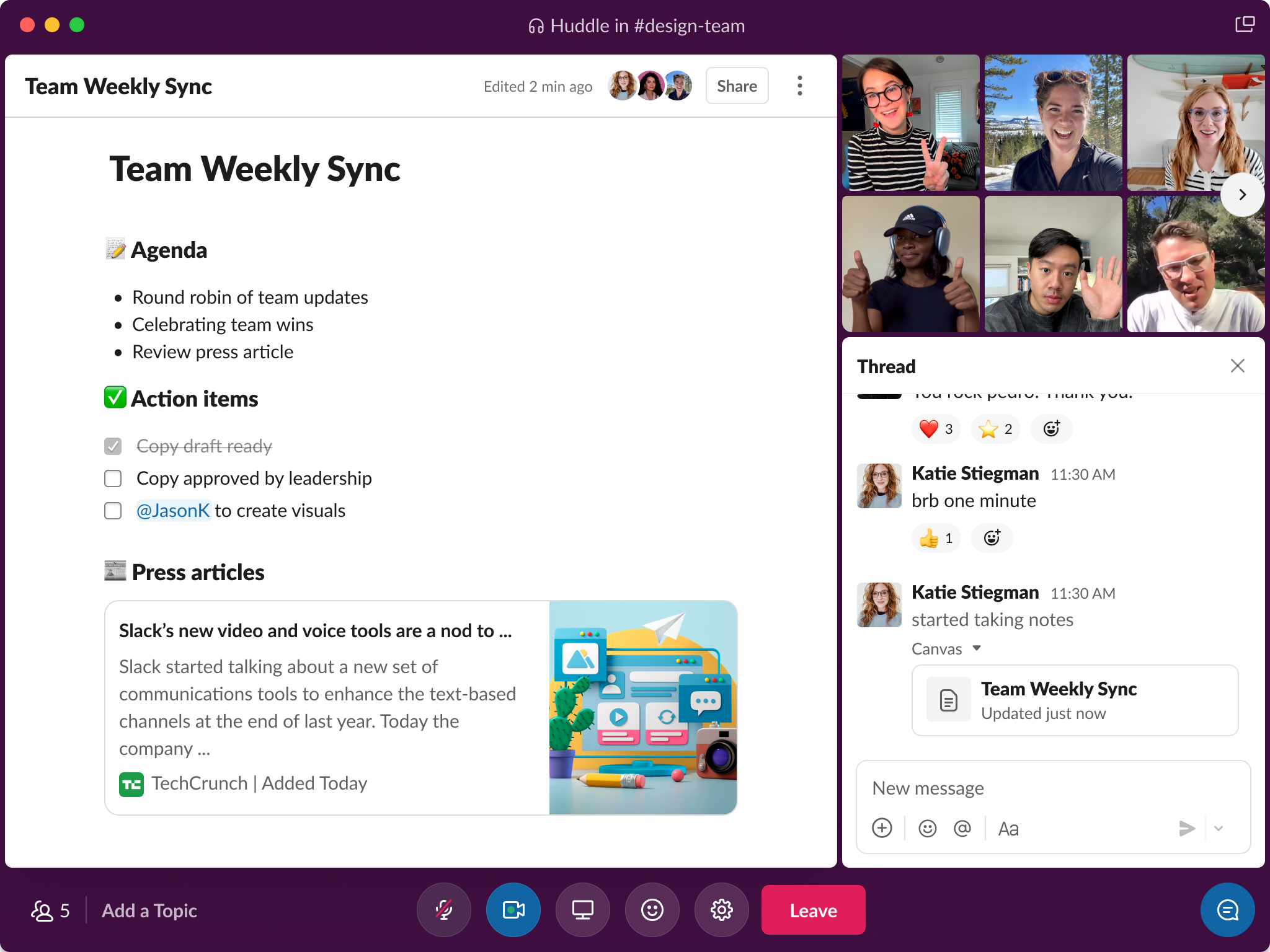 How Slack Canvas Will Transform Productivity and Collaboration - Salesforce