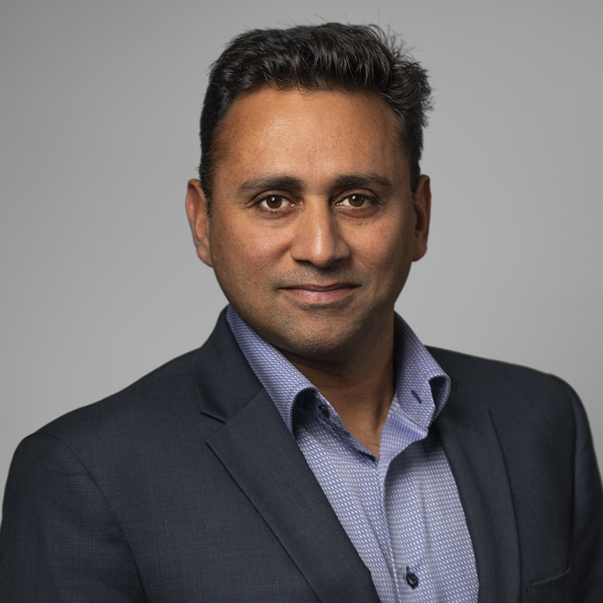 Porträtaufnahme von Sanjeev Balakrishnan