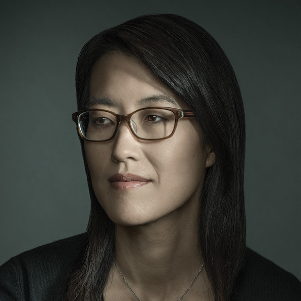 Headshot photo of Ellen Pao