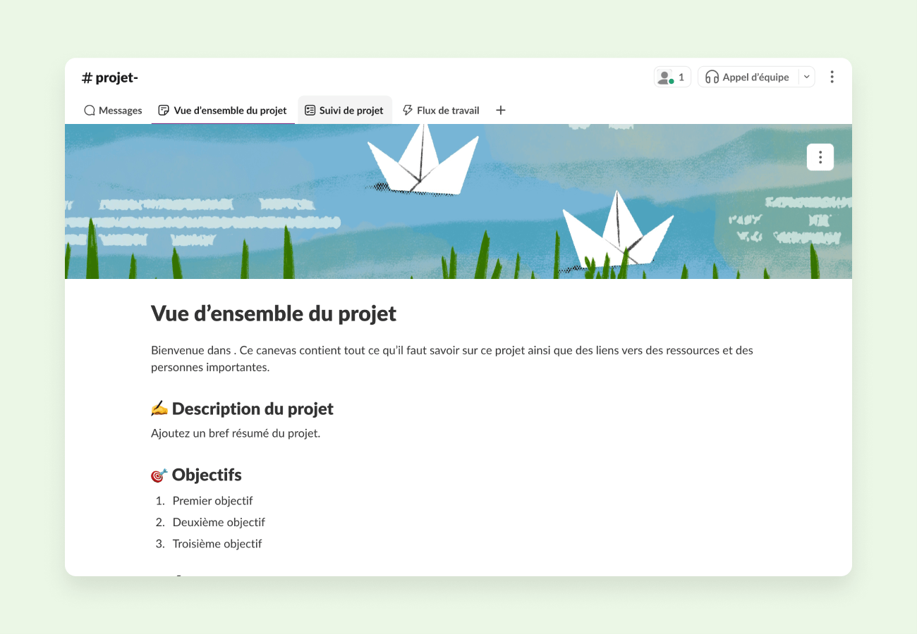 Slack pour la gestion de projets : outils de suivi et de gestion | Slack