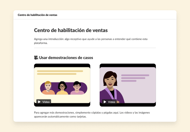 Recursos para ventas