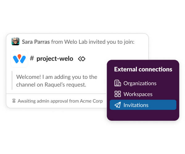 Slack connect security