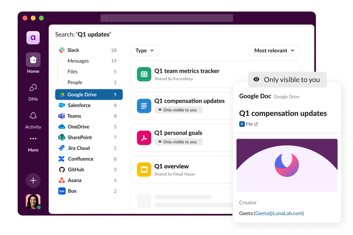 Security-focused search