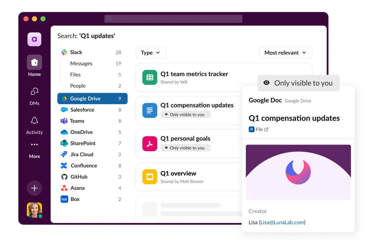Security-focused search