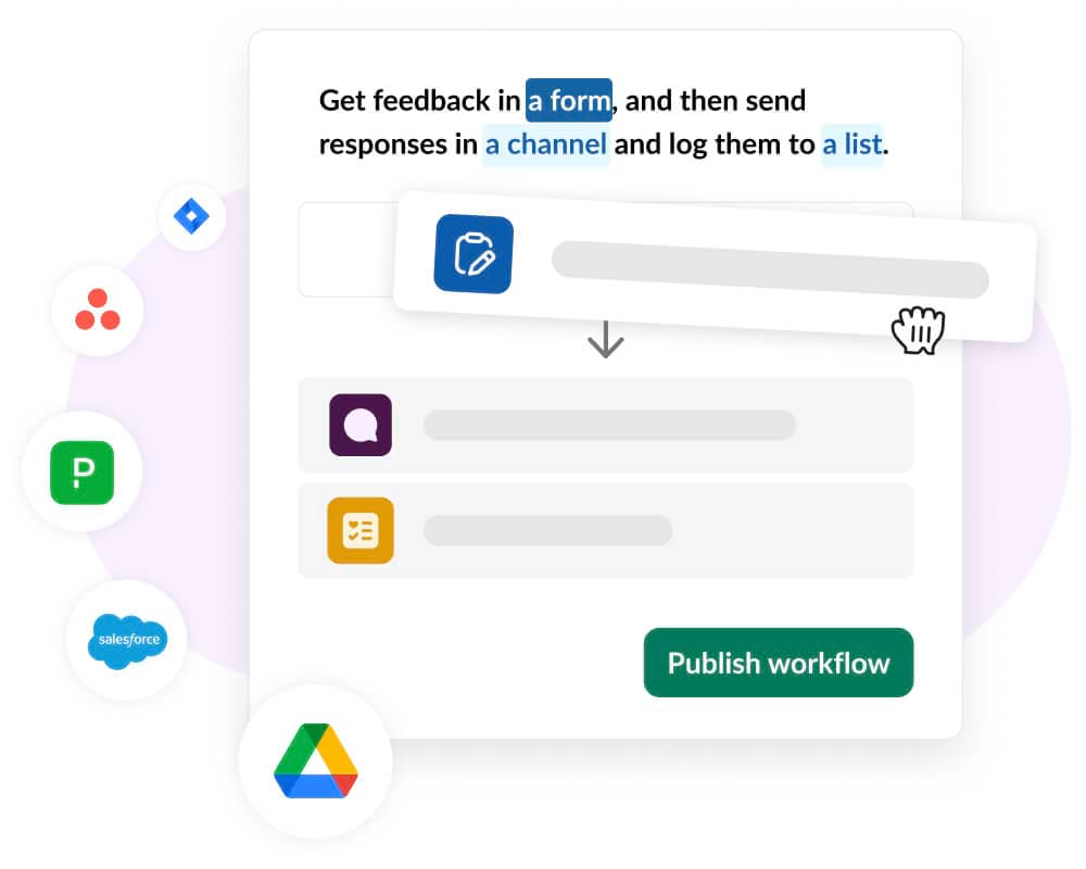 Workflow automation tool, software and app | Slack