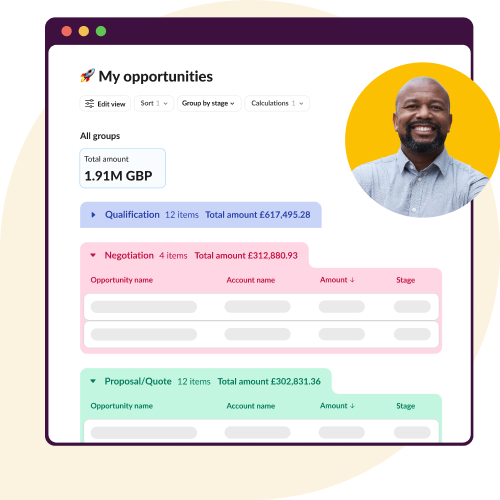 Slack UI animation: An opportunities channel with multiple reports generated.