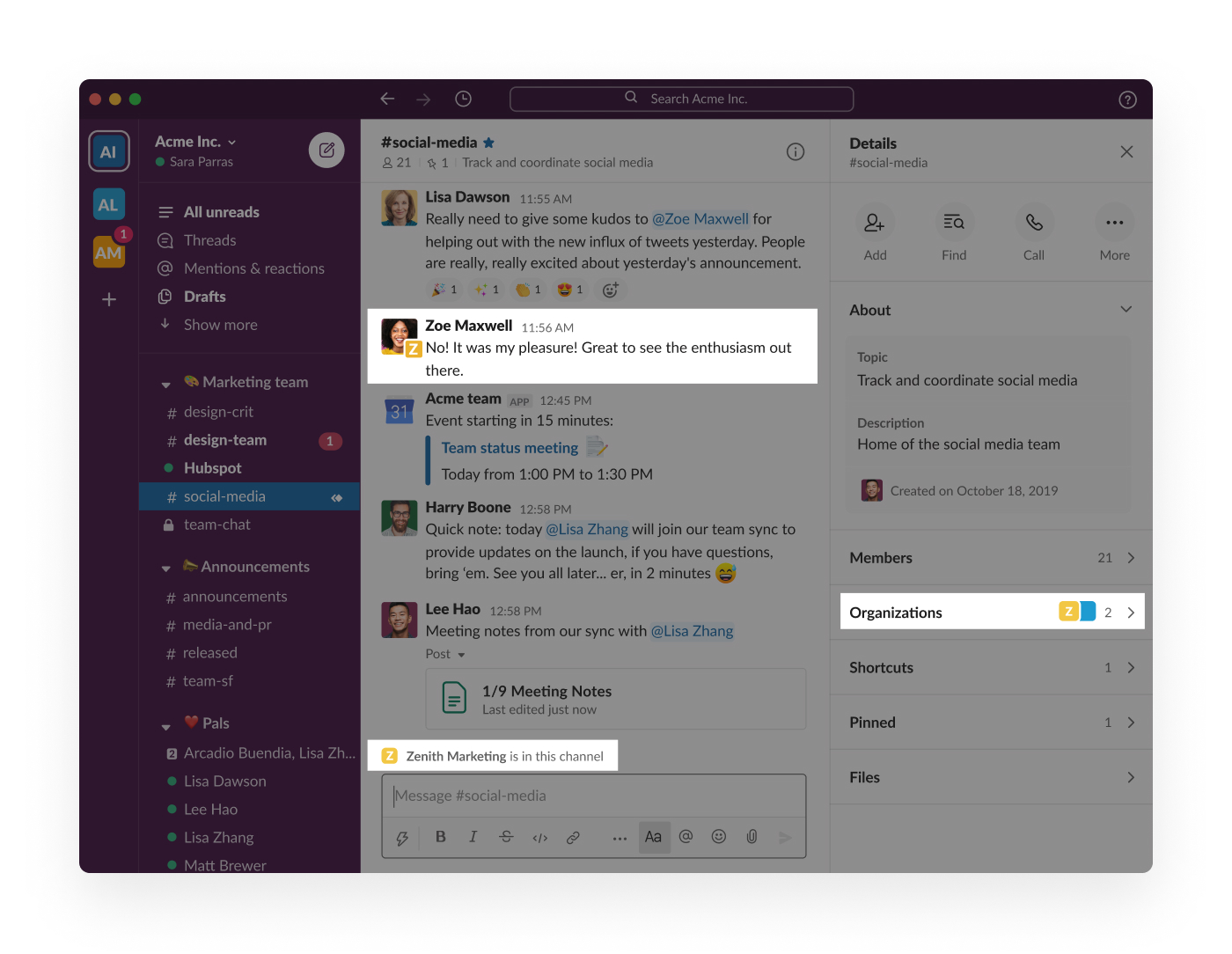 Empower secure external collaboration with Slack Connect Slack