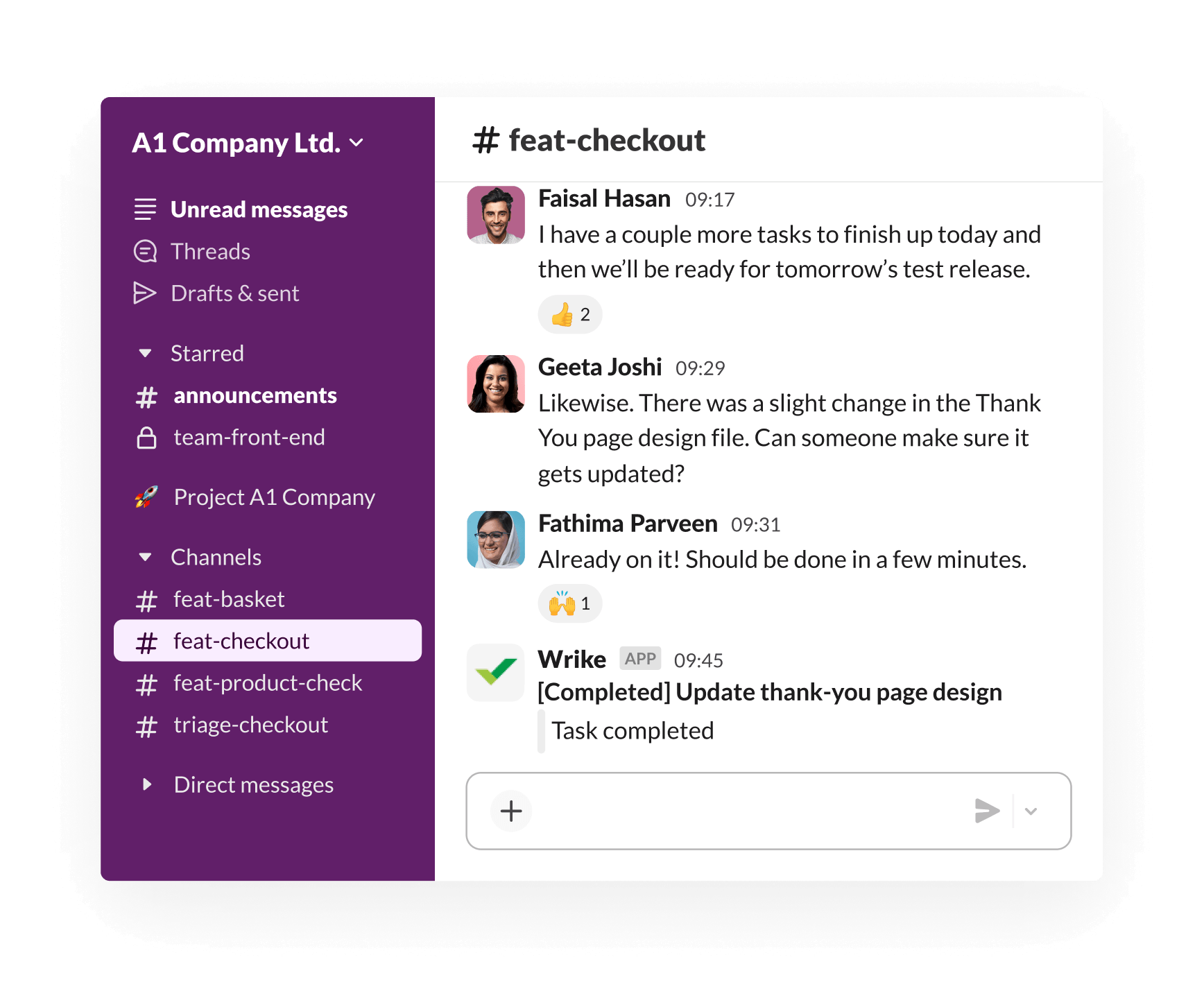Task management | Slack