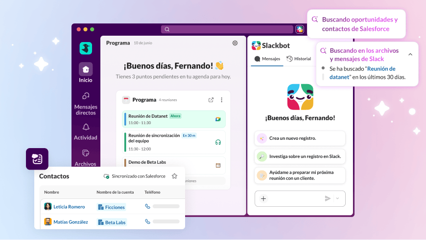 CRM de Slack