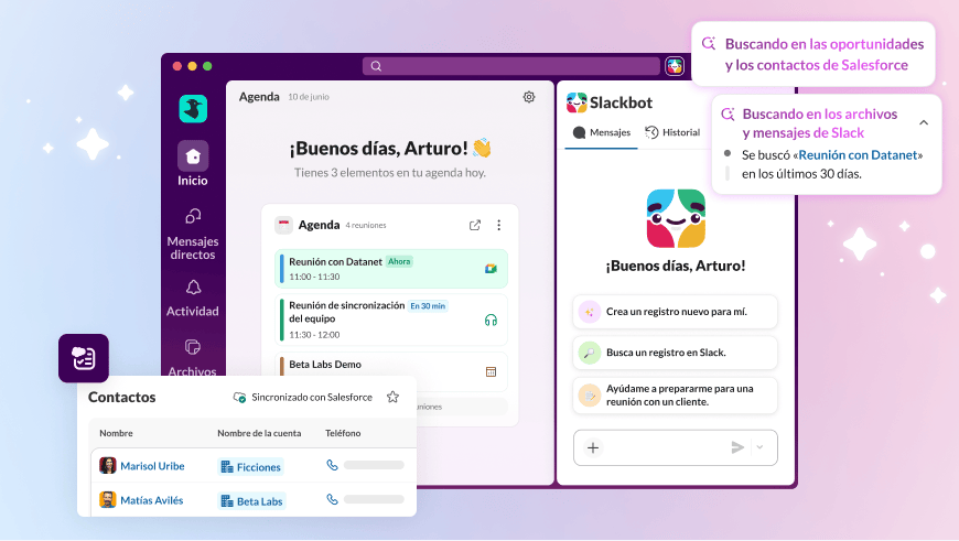 CRM de Slack