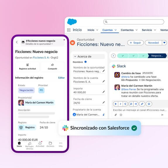 Haz seguimiento de las ventas